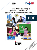 General Chemistry 1: Quarter 1 - Module 2