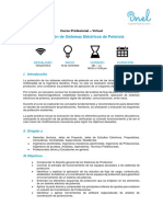 Temario - Protección de Sistemas Eléctricos de Potencia