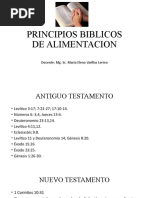 Principios Biblicos de Alimentacion