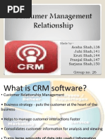 Consumer Management Relationship