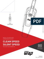 Manual de Instrucoes - Aspirador de Po - WAP - Silent Speed