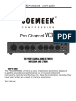 Joe Meek VC3Q Manual