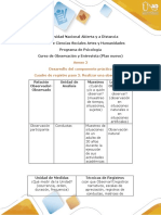 Anexo 2 - Cuadro de Registro para La Observación