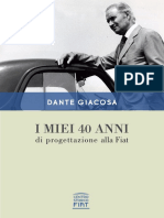 Dante Giacosa I Miei 40 Anni Di Progettazione Alla Fiat PDF