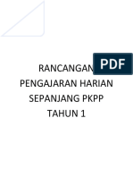 Rancangan Pengajaran Harian Sepanjang PKPP Tahun 1