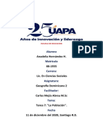 Tarea 7 de Geogrrafia Dominicana 2