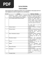 SMKT Project Guidelines