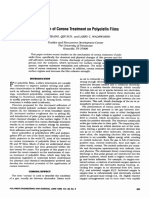 Mechanism of Corona Treatment On Polyolefin Films