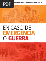 En Caso de Emergencia o Guerra