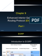 Enhanced Interior Gateway Routing Protocol (Eigrp)