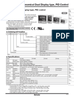 Economical Dual Display Type, PID Control