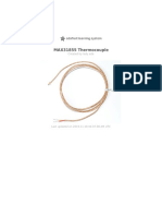 Thermocouple 932885 PDF