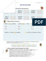 Test Matematică 2020