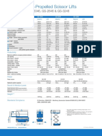 Genie GS 2046, GS 2646, GS 3246 Specifications