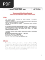 CTM Surface Resistivity November 2001