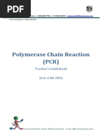 Polymerase Chain Reaction (PCR) : Teacher's Guidebook (Cat. # BE 305)