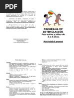 Estimulación para Niños de 2 y 3 Años