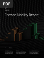 November 2020 Ericsson Mobility Report PDF