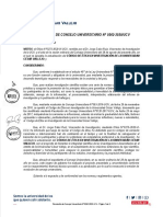 RCUN°0262-2020-UCV Aprueba La Actualización Del Código Ética en Investigación PDF