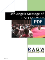 4th Angels Message of Revelation 18