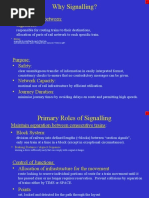 Signalling System in Context