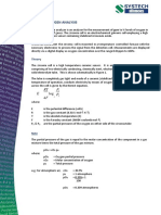 Zirconia Oxygen Analysis: Theory