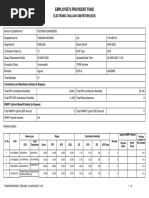 Employee'S Provident Fund: Electronic Challan Cum Return (Ecr)