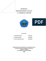 Proposal Budidaya Motor