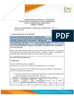 Guia de Actividades y Rúbrica de Evaluación - Unidad 3 - Fase 4 - Construcción PDF