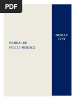 Formato de Procedimientos