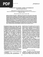 Inhibition of Nitric Oxide Synthesis by Methylene Blue