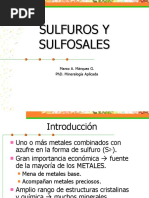 Clase 11. Sulfuros y Sulfosales