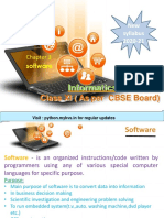 Class XI (As Per CBSE Board) : Informatics Practices