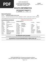 Boleta Informativa