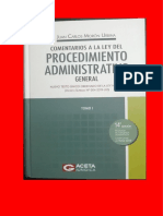 Comentarios A La Ley de Procedimiento Administrativo General 1 - Morón Urbina