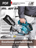 Folleto Makita Dls600 Es