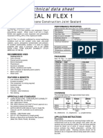 Seal N Flex 1: Technical Data Sheet