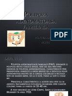 Polipoza Adenomatoasa Familiala