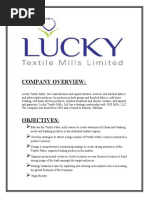 Lucky Textile Mills LTD