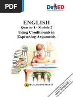 Using Conditionals in Expressing Arguments: Quarter 1 - Module 2