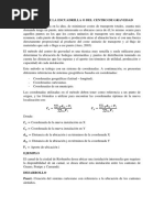 Método de La Escuadrilla o Del Centro de Gravedad