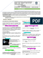 04 Guia de Aprendizaje - Cálculos Estequiométricos - Décimo