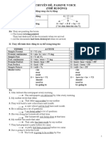 CHUYEN DE PASSIVE VOICE (4) Hoan Chinh