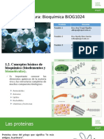 Unidad 1 1.2 Bioquimica