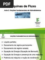 Aula 2 - Noções Fundamentais de Hidrodinâmica