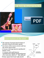 Articular Neurophysiology: Presented by - Yogesh Vyas