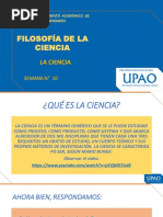 Filosofía de La Ciencia