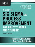 Gitlow H Melnyck R Levine D A Guide To Six Sigma and Process PDF