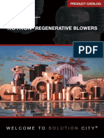 Rotron Regenerative Blowers Catalog PDF