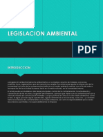 Unidad 3 LEGISLACION AMBIENTAL